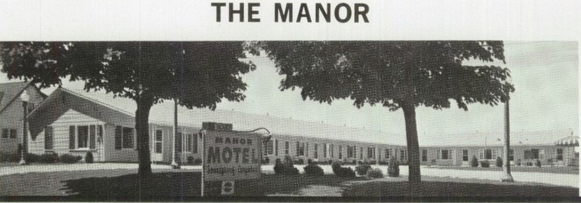 Manor Motel - 1976 Newberry High Yearbook Ad (newer photo)